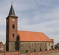 Feldsteinkirche, wahrscheinlich von 1260/1300, Turmerneuerung 1859