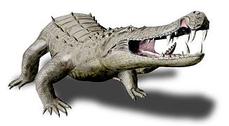 July 2: the prehistoric reptile Kaprosuchus