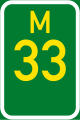 File:SA road M33.svg