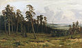 Metsän reunassa, 1877.