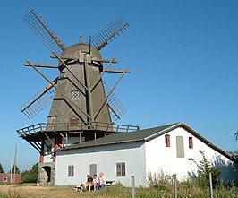 Windmolen op het eiland Bogø