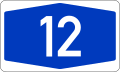 File:Bundesautobahn 12 number.svg