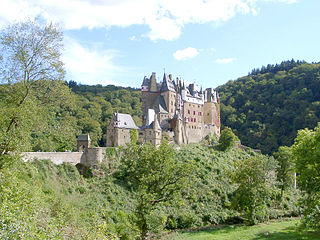 Burg Eltz near Moselle River (Rheinland-Pfalz)