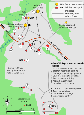 Detailed map of Carbet Toukan pads