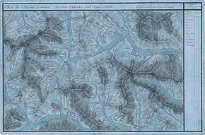 Ticușu Vechi în Harta Iosefină a Transilvaniei, 1769-1773