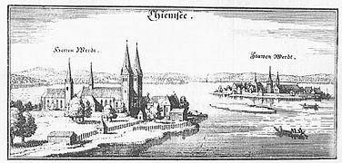 Gravure sur cuivre tirée su Topographia Germaniae de Matthäus Merian vers 1644.