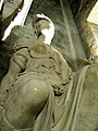 Tomb of Jacopo Sannazaro, detail of Minerva statue, by Ammannati.