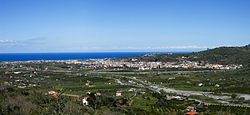 Skyline of Torregrotta