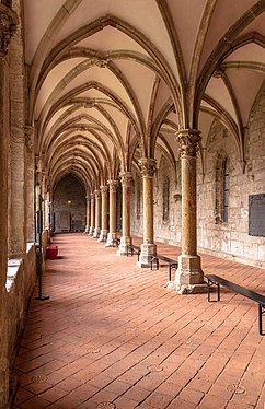 Kloster Walkenried - Blick in den Kreuzgang