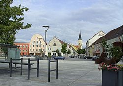 Skyline of Osterhofen