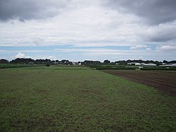 三富新田の風景