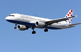 Airbus A320-200 van Croatia Airlines