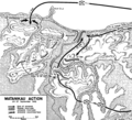 Map of Matanikau action between U.S. Marines and Japanese forces, September 24-27, 1942, on Guadalcanal.