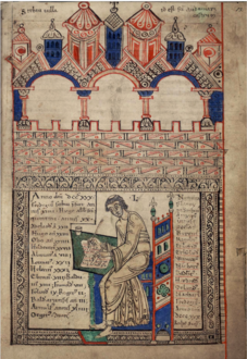 Page préliminaire du Liber floridus (1120). Université de Gand.