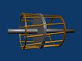 Structure d'un rotor en cage d'écureuil