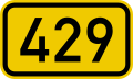 File:Bundesstraße 429 number.svg