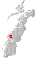 Rødøys beliggenhed