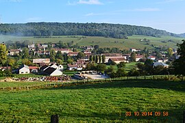 A general view of Aubigny-lès-Sombernon