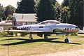 Canadair T-33 at the Canadian Museum of Flight