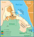 Image 8Map of the Eritrean War of Independence (from History of Eritrea)