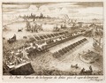 Alexander Farnese's boat bridge across the Scheldt during the Eighty Year's War..