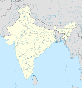 Map showing the location of National Chambal Sanctuary