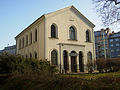 Synagoge in Libeň (bij de OV-halte Palmovka)