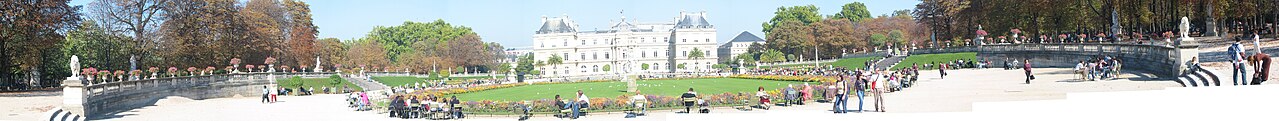 Jardins du Luxembourg : panorama