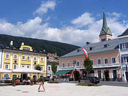 Radstadt főtere