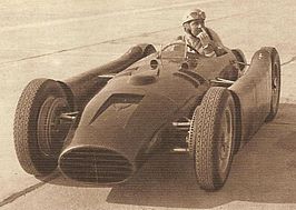 Alberto Ascari, wereldkampioen in 1953 (foto uit 1954)