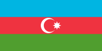 Azerbajdzjans flagga