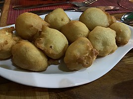 Fish fritters