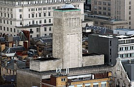 Queensway Tunnel ventilator, North John Street - viewed from St John's Beacon