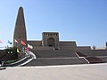 Minaret Emin (1777). 44 m de hauteur, diamètre à la base 10 m. À proximité d'une des plus grandes mosquées de la province. Tourfan, Xinjiang.