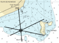 Image 1Visual fix by three bearings plotted on a nautical chart (from Geopositioning)