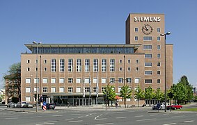 Siemens office building in Erlangen