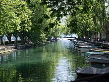 Vue du canal du Vassé.