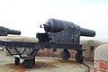 Gun emplacement at the Old Needles Battery