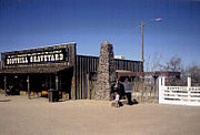 Entrance to Boot Hill Graveyard.