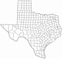 Location of Chireno, Texas