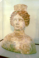 Ancient bust of Demeter or possibly Tanit