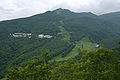 東館山と発哺温泉