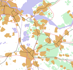 Den Dolder is located in Northeastern Randstad