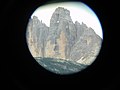 Tre Cime viste attraverso cannocchiale.jpg5 120 × 3 840; 4,05 MB