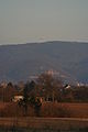 Weißer Stein von Neu-Edingen aus fotografiert