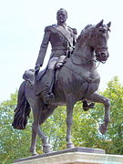 Estatua ecuestre de Baldomero Espartero, de Pablo Gibert Roig (1886).[60]​