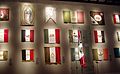 Exposición de banderas mexicanas en Museo de Historia Mexicana / Mexican Flags display at the Mexican History Museum