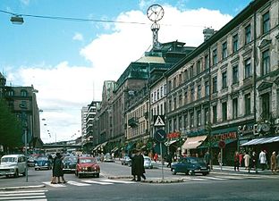 Hamngatan västerut 1968.