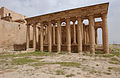 Vue du temple depuis le sud.