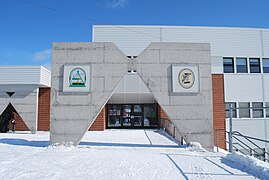 École secondaire Voyageur Memorial de Mistissini.